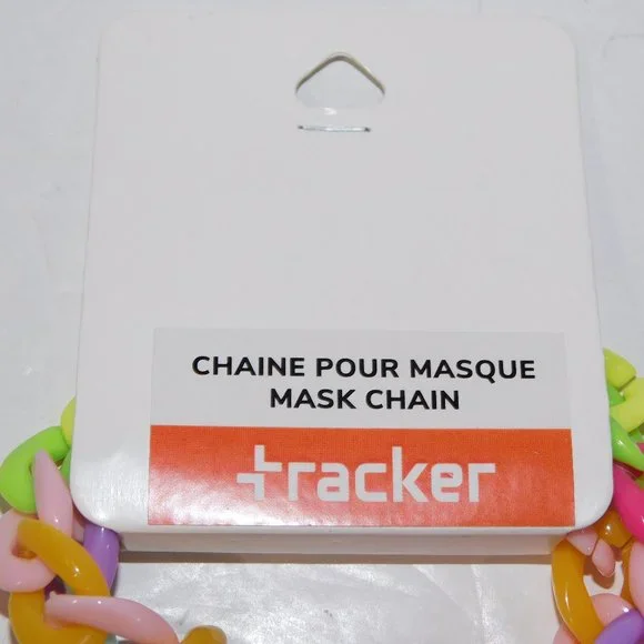 Tracker Multicolor Mask Chain - NEW - Picture 2 of 4